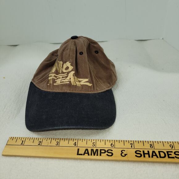 Vintage No Fear Hat Cap RN 86611 90s Made in USA Y2k Grunge Brown Snapback 90 - Picture 3 of 12
